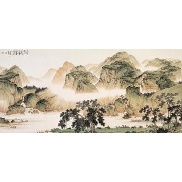 张春晖国画山水无题字画之家