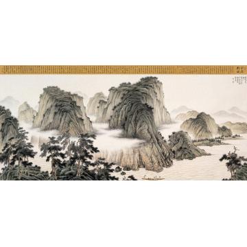 张春晖国画山水无题字画之家
