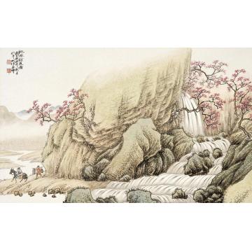 张春晖国画山水无题字画之家