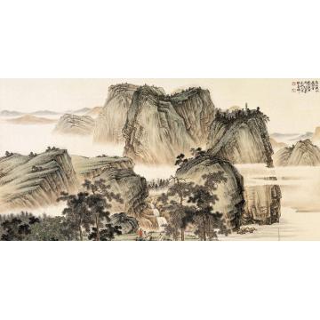 张春晖国画山水无题字画之家