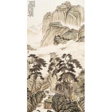 张春晖国画山水无题字画之家