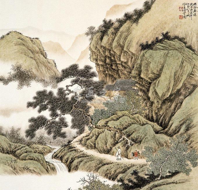 国画家张春晖字画之家