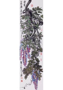 史文集国画花鸟花蔓正阳春字画之家