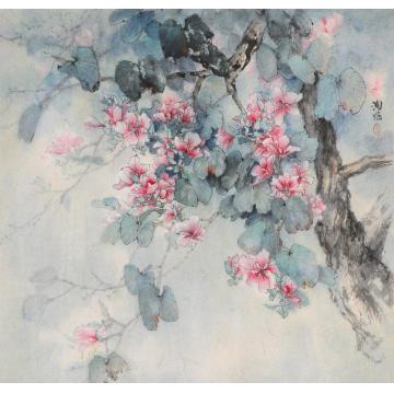 何洵瑶国画花鸟韻味字画之家