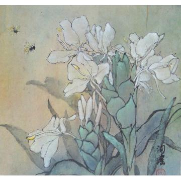 何洵瑶国画花鸟幽香字画之家