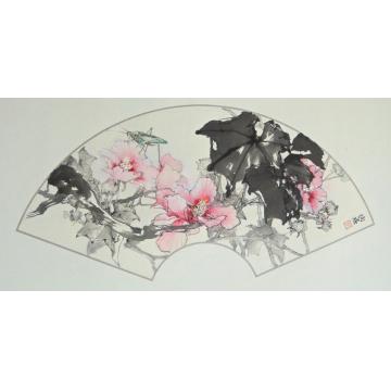 何洵瑶国画花鸟芙蓉字画之家