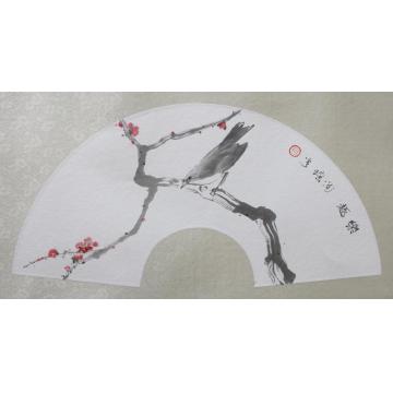 何洵瑶国画花鸟梅雀之言字画之家