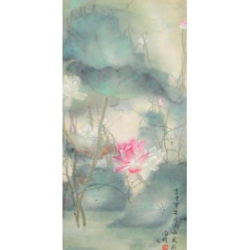 何洵瑶国画花鸟无题字画之家