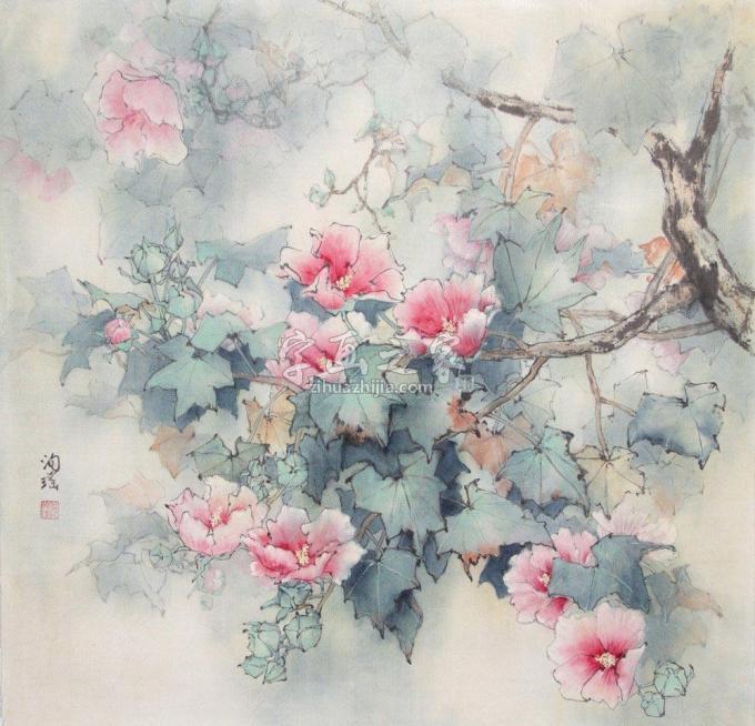 国画家何洵瑶字画之家