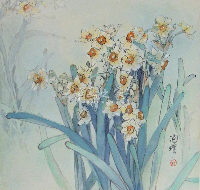 国画家何洵瑶字画之家