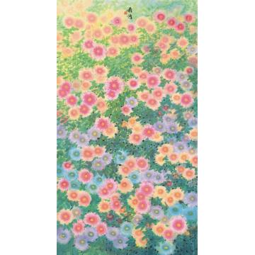 董希源国画花鸟太阳花字画之家