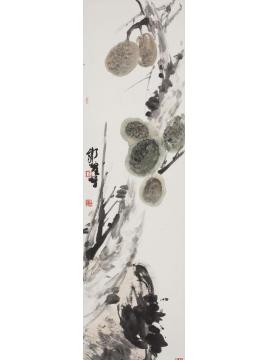 郭煌国画花鸟版纳菠萝蜜字画之家