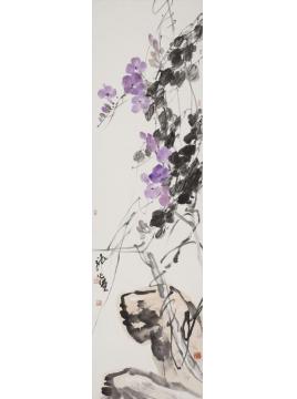 郭煌国画花鸟紫气字画之家