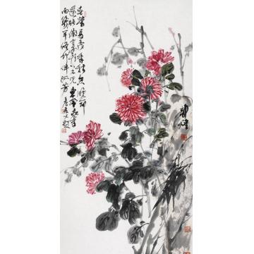 郭煌国画花鸟东篱秀色字画之家