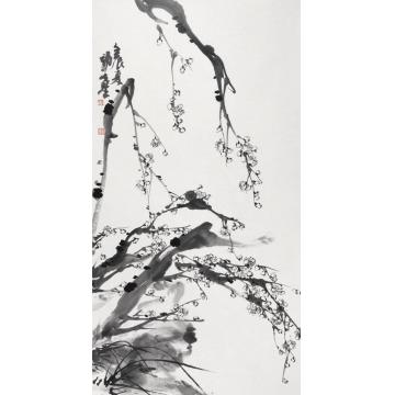 郭煌国画花鸟疏影横斜字画之家