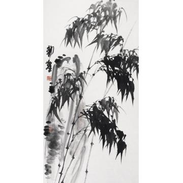 郭煌国画花鸟潇潇风雨声字画之家