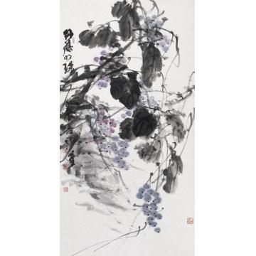 郭煌国画花鸟野藤明珠字画之家