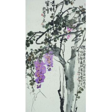 郭煌国画花鸟香林紫雪字画之家