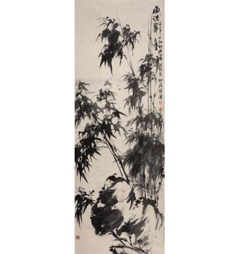 郭煌油画风景雨洗翠色重字画之家