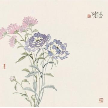 宋秦晋国画花鸟陌上花开字画之家