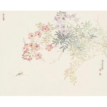 宋秦晋国画花鸟金凤字画之家