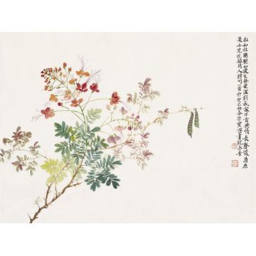 宋秦晋国画花鸟金凤字画之家