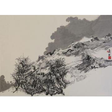 白珂油画风景天边字画之家