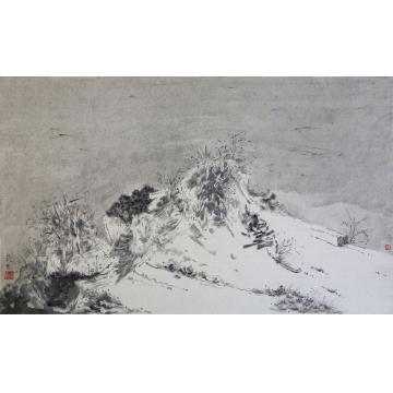 白珂油画风景霸陵伤别字画之家