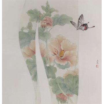 鲍莺国画花鸟海上遗韵之九字画之家