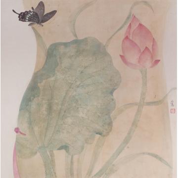 鲍莺国画花鸟海上遗韵之二字画之家
