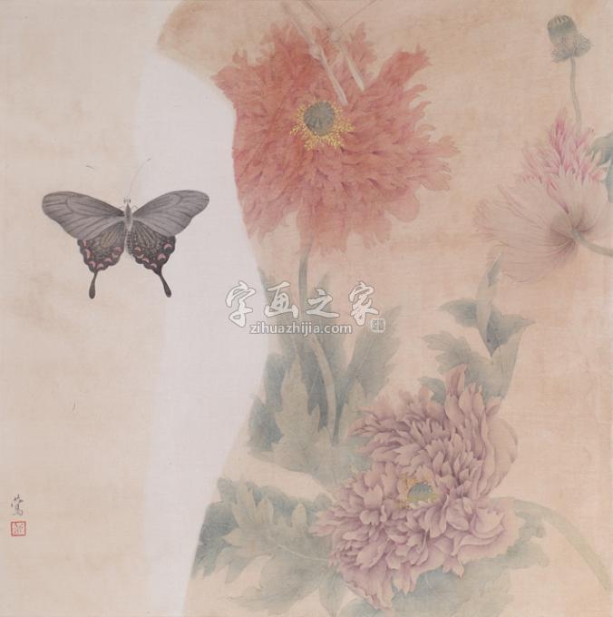 国画家鲍莺字画之家