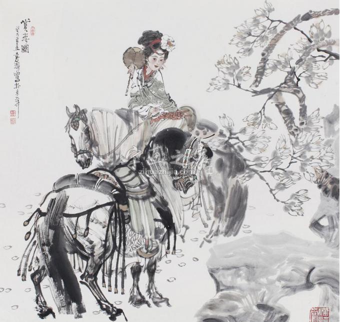 国画家袁辉字画之家