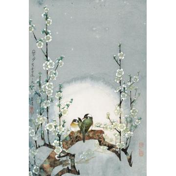 刘菊清国画花鸟冬月字画之家