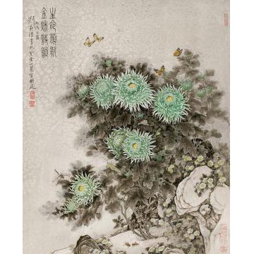 刘菊清国画花鸟生命颂歌 金秋诗韵字画之家