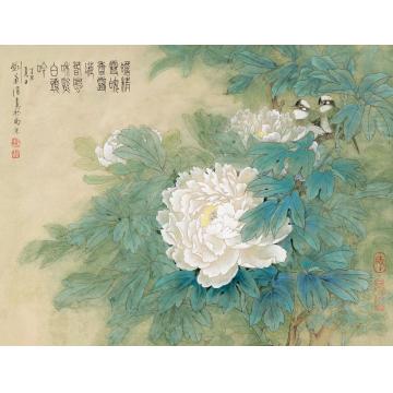 刘菊清国画花鸟春风和煦白头吟字画之家