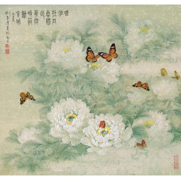 刘菊清国画花鸟花开时节动京城字画之家
