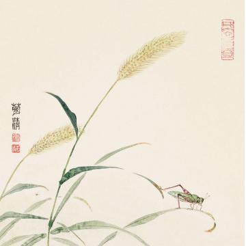 刘菊清国画花鸟秋虫秋草字画之家