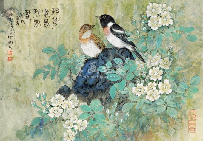 国画家刘菊清字画之家