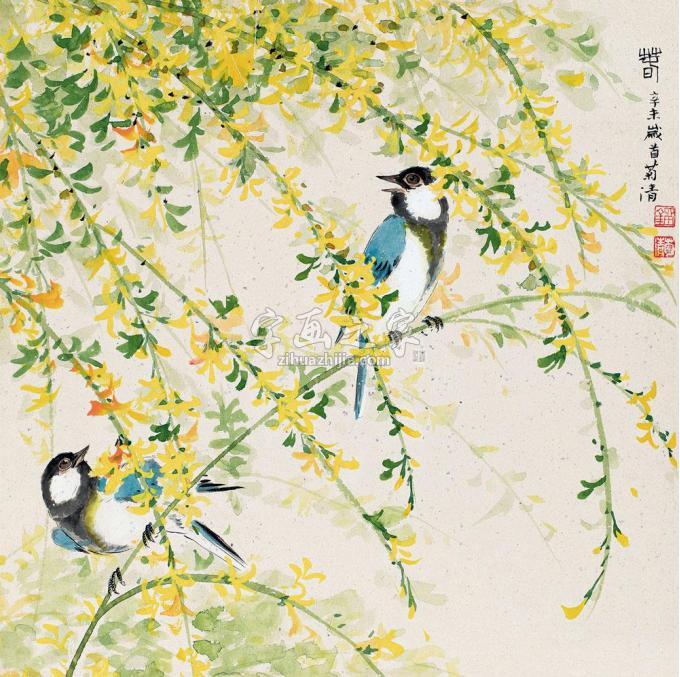 国画家刘菊清字画之家