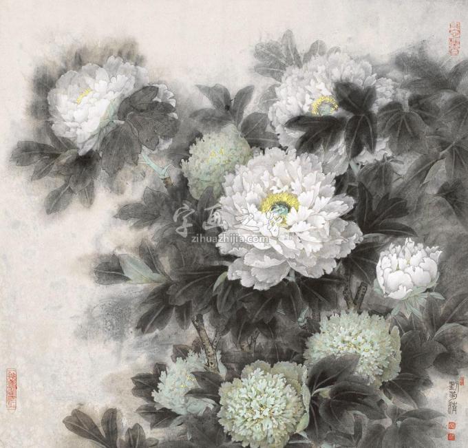 国画家刘菊清字画之家