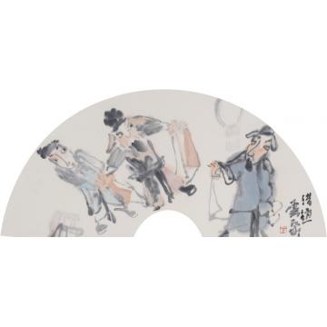 罗彬国画人物借赵云字画之家