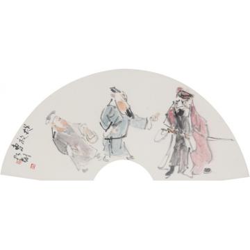 罗彬国画人物捉放曹字画之家
