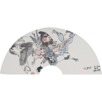罗彬国画人物反马超字画之家
