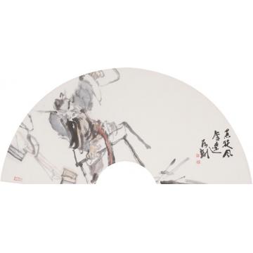 罗彬国画人物黑旋风李逵字画之家