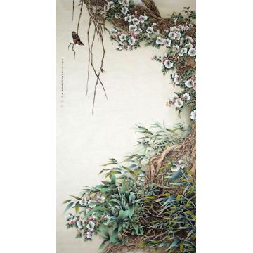 韦娜国画花鸟夏鸣字画之家