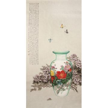 韦娜国画花鸟平安富贵字画之家