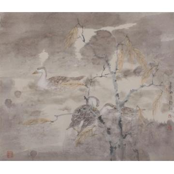 张静伯国画花鸟工笔系列003字画之家