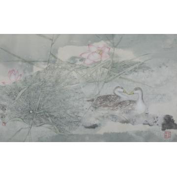 张静伯国画花鸟工笔系列005字画之家
