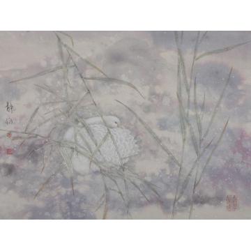 张静伯国画花鸟工笔系列008字画之家