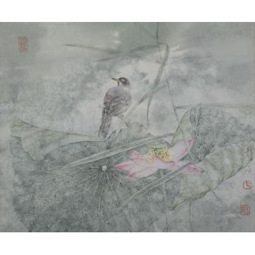 张静伯国画花鸟工笔系列010字画之家